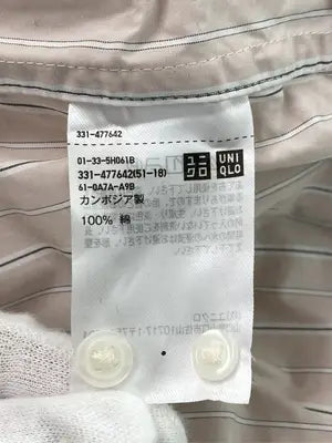 UNIQLO:C/ユニクロシー/シャツ/ブラウス/トップス/ピンク/S