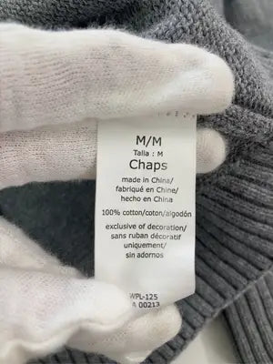 CHAPS/チャップス/ニット/セーター/トップス/グレー/M