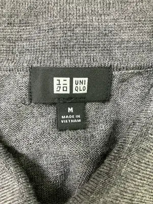 UNIQLO/ユニクロ/ポロシャツ/トップス/グレー/M