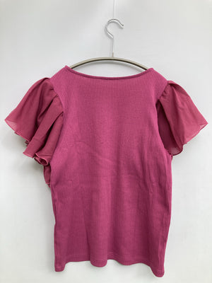 Tシャツ/カットソー/トップス/ピンク/MM