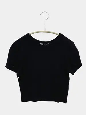 ZARA/ザラ/Tシャツ/カットソー/トップス/ブラック/S