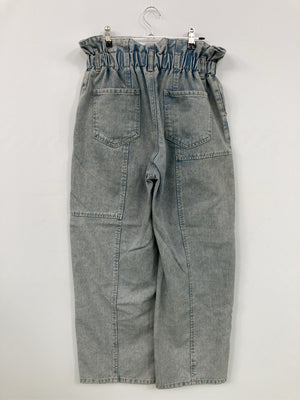 デニムパンツ/パンツ/グレー/L