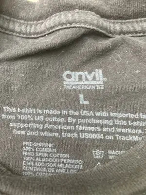 anvil/アンヴィル/Tシャツ/カットソー/トップス/ブラック/L