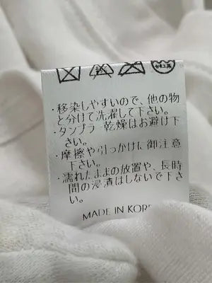 FOLLOWIN/フォロウィン/Tシャツ/カットソー/トップス/ホワイト/F