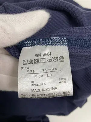 Hanes/ヘインズ/Tシャツ/カットソー/トップス/ネイビー/F