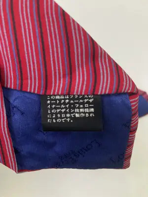 ネクタイ/ファッション雑貨/レッド