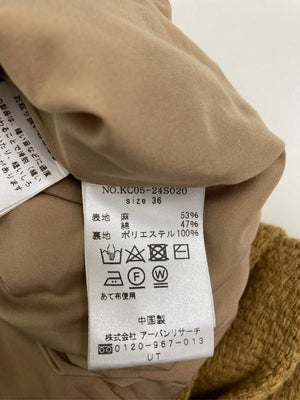 KBF/ケービーエフ/スラックス/パンツ/ブラウン/36