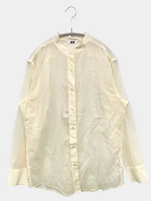UNIQLO U/ユニクロユー/シャツ/ブラウス/トップス/イエロー/S