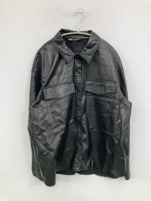 ZARA/ザラ/レザージャケット/ジャケット/アウター/ブラック/XL