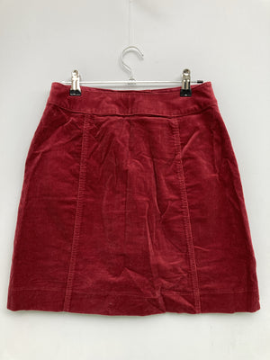 UNIQLO/ユニクロ/ショート/ミニスカート/スカート/レッド/ウエスト58cm　　ヒップ85cm