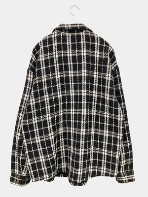 TS fashion/シャツ/ブラウス/トップス/ブラック/3XL