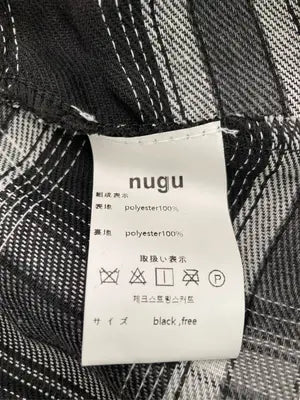 nugu/ヌグ/ショート/ミニスカート/スカート/ブラック/free