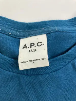 A.P.C./アーペーセー/Tシャツ/カットソー/トップス/ブルー/S