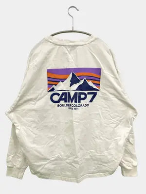 CAMP7/キャンプセブン/Tシャツ/カットソー/トップス/ホワイト/M