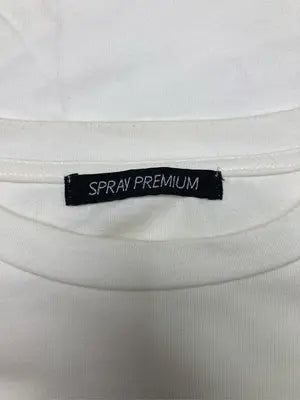 SPRAY PREMIUM/スプレイプレミアム/Tシャツ/カットソー/トップス/ホワイト/F