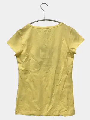 sportiff/Tシャツ/カットソー/トップス/イエロー/XS