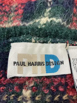 paul harris design/ポールハリスデザイン/カーディガン/ボレロ/トップス/レッド/S