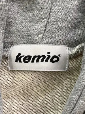 kemio/パーカー/トップス/グレー/S