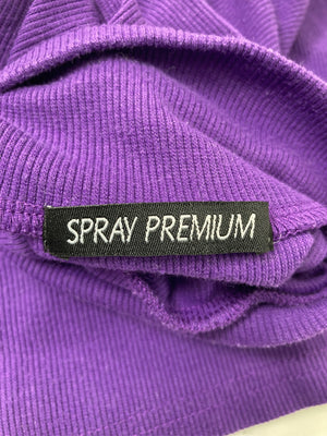 SPRAY PREMIUM/スプレイプレミアム/ニット/セーター/トップス/パープル/M