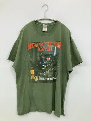 GILDAN/ギルダン/Tシャツ/カットソー/トップス/グリーン/XL