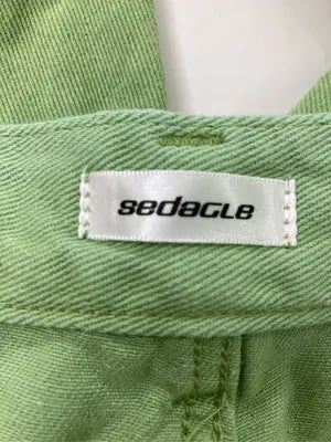 SEDACLE/セダクル/デニムパンツ/パンツ/ライトグリーン/S