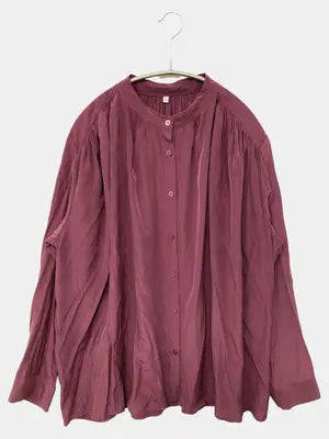 adapt retailing/シャツ/ブラウス/トップス/パープル/ONE SIZE