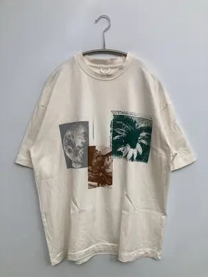 O0u/Tシャツ/カットソー/トップス/アイボリー/M