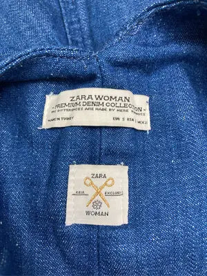 ZARA WOMAN/ザラウーマン/ジャンパースカート/ワンピース/ドレス/ブルー/USA S