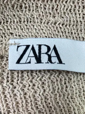 ZARA/ザラ/ニット/セーター/トップス/ベージュ/USA L
