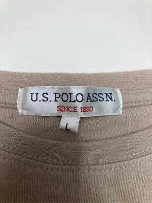 U.S. POLO ASSN./ユーエスポロアッスン/Tシャツ/カットソー/トップス/ブラウン/L