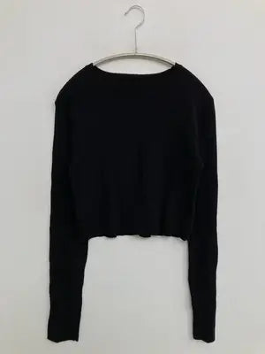 ニット/セーター/トップス/ブラック/F