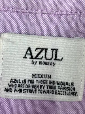 AZUL by MOUSSY/アズールバイマウジー/シャツ/ブラウス/トップス/パープル/M