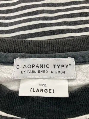 CIAOPANIC TYPY/チャオパニックティピー/Tシャツ/カットソー/トップス/ブラック/LARGE