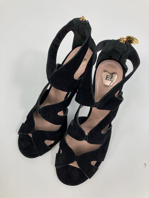 VERO CUDIO/サンダル/シューズ/ブラック/37 1/2