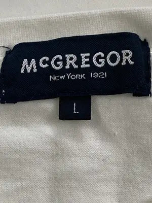 McGREGOR/マックレガー/Tシャツ/カットソー/トップス/ホワイト/L