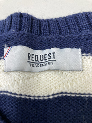 REQUEST/ニット/セーター/トップス/ブルー/2