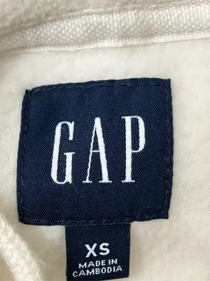 GAP/ギャップ/パーカー/トップス/アイボリー/XS