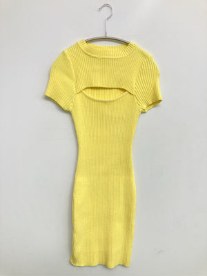 ワンピース/ワンピース/ドレス/イエロー