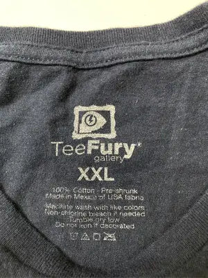 TeeFury/Tシャツ/カットソー/トップス/ネイビー/XXL