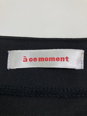 a ce moment/Tシャツ/カットソー/トップス/ブラック/M