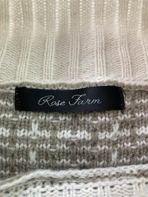 Rose Farm/ローズファーム/ニット/セーター/トップス/ベージュ/L