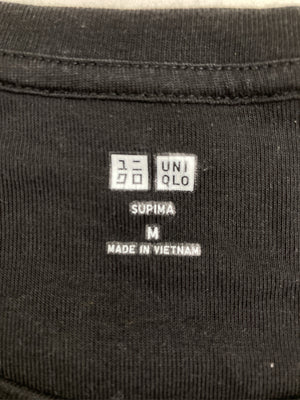 UNIQLO/ユニクロ/Tシャツ/カットソー/トップス/ブラック/M