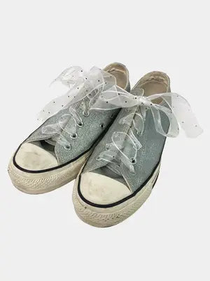 CONVERSE/コンバース/スニーカー/シューズ/シルバー/JPN 24.5
