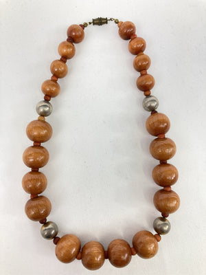 ネックレス/アクセサリー/ブラウン