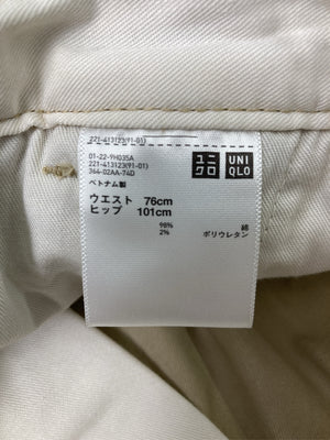 UNIQLO/ユニクロ/その他パンツ/パンツ/ベージュ/W76 H101