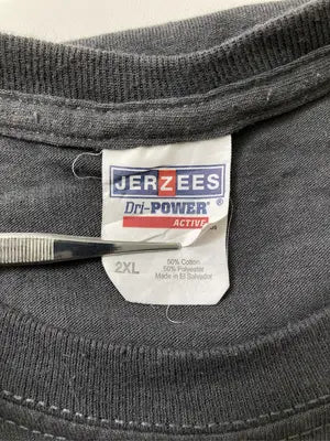 JERZEES/ジャージーズ/Tシャツ/カットソー/トップス/グレー/2XL