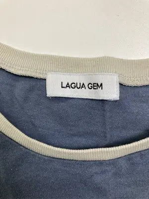 LAGUA  GEM/ラグアジェム/Tシャツ/カットソー/トップス/ネイビー/M
