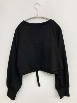 LUNACION/カーディガン/ボレロ/トップス/ブラック/L