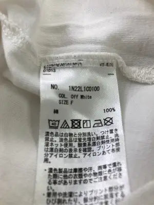 earth/アース/Tシャツ/カットソー/トップス/ホワイト/F