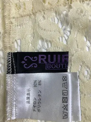 RUIRUE BOUTIQUE/ルイルエブティック/カーディガン/ボレロ/トップス/アイボリー/XL